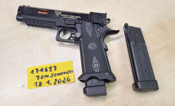 Pistole High Capa 5.1 TTI Serie clone Black Edition Baba Yaga + 2 mags