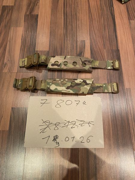 Plate frame detachable shoulder pad set