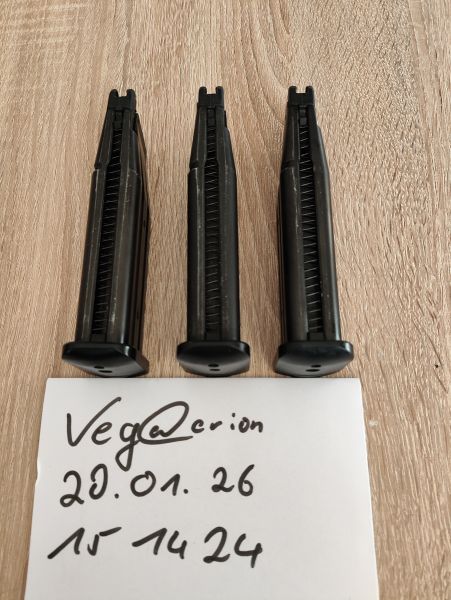 3 x Tokyo Marui Hi Capa Gas Magazine 
