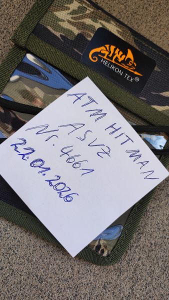 Brustbeutel / Organizer / Kartentasche *Tigerstripe* Helikon*