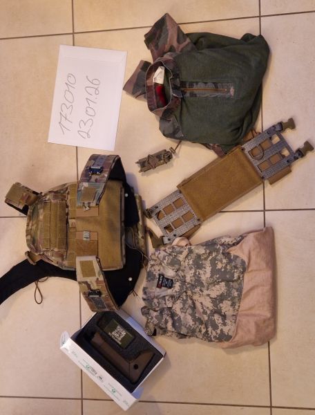 HSGI single/einzel Pistolen Magazintasche/pistol taco in Multicam