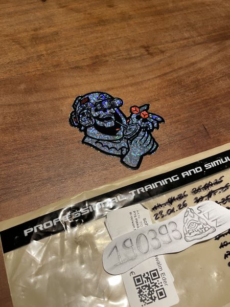 LRC x WK Low Rollers Club / Wastelandkooks MISFORTUNE KOOKS CLUB Slap Sticker Rare
