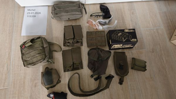 Molle Taschen und weiteres Zubehör