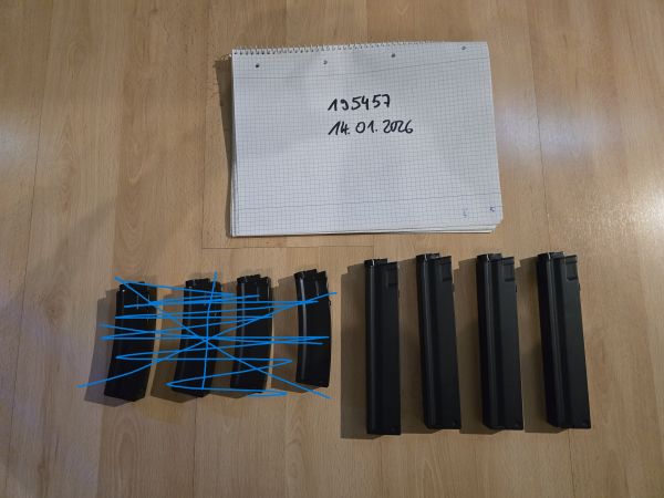 CYMA MP5 Magazine für Area49 HPA Adapter | 110 Schuss