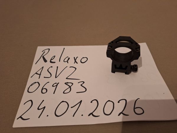 Visierring Metall schwarz [GRATIS]