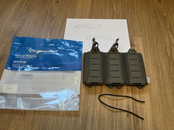 Blue Force Gear Triple Mag Pouch Ranger Green Crye