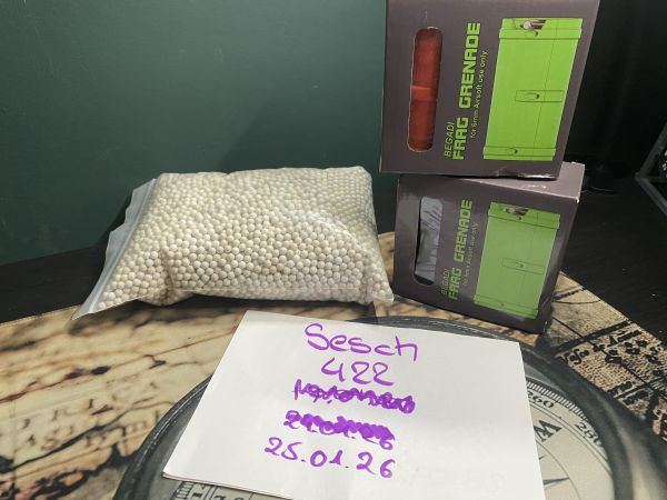 Begadi Frag Granaten Set