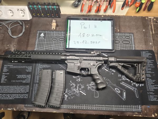 G&G Combat Machine CM16 SR-XL SAEG – 1,1 Joule | inkl. 2 G&G Magazine