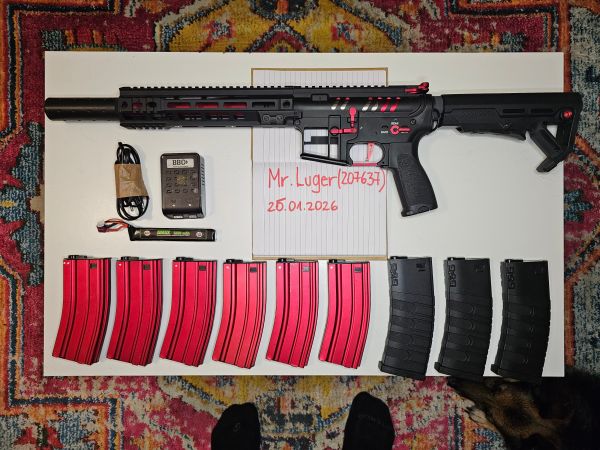 Begadi E&C Skeletor 9,5 mit Zubehör 