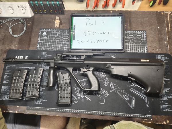 Begadi S77 AUG SAEG – ca. 1,2 Joule | ETU | inkl. 3 Magazine