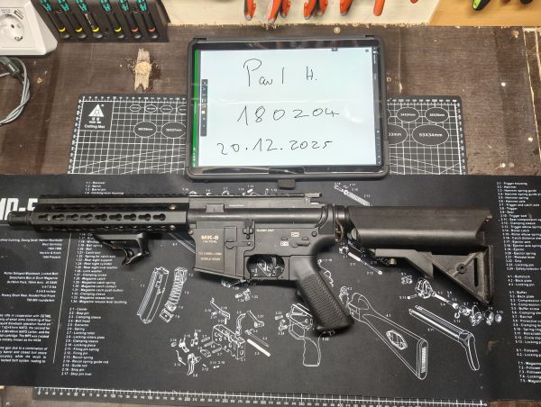 Classic Army MK8 SAEG – ca. 1,0 Joule | T238 ETU | Bastler / Reparaturbasis