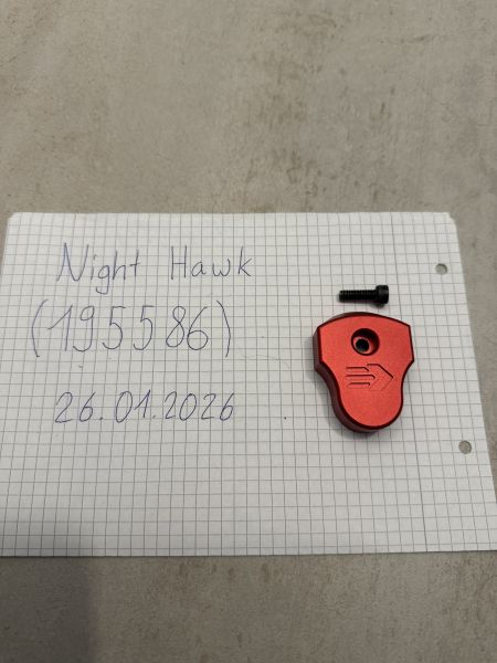 AirTacCustoms Aluminum Endcap Rot 