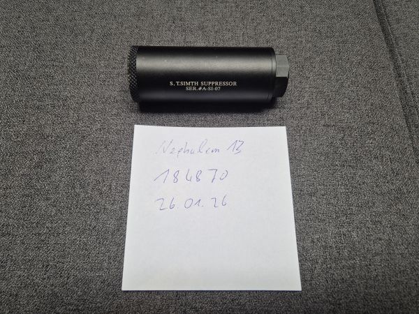 Kleiner Schalldämpfer für Pistolen - 14mm CCW