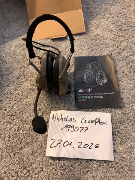 Tactical AMP Headset 
