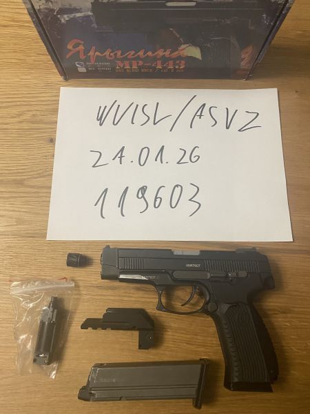 Deluxe Version Raptor Grach MP443 GBB Rusfor Russisch Russland