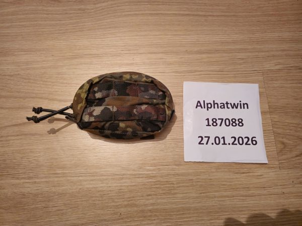 Clawgear Utility Tasche Small Horizontal Flecktarn