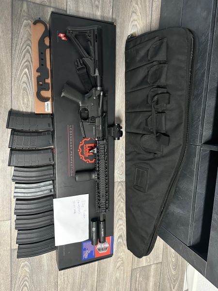 E&L M4 Sopmod Block II - Diamant Edition / Begadi EFCS / Short Stroke / Speed Trigger