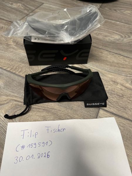 SwissEye Schutzbrille Raptor Oliv