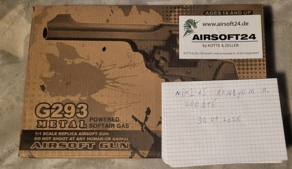 Well G293 Voll Metal Co2 