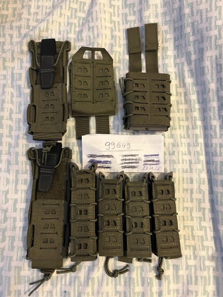 Pouches Bundle P90,M4,Pisolen (Novritsch , Begadi) MagPouches ,Granaten/Mehrzweck Pouch 