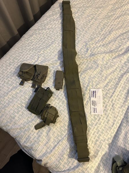TT Warrior Belt LC Set (TT Granaten Pouches, TT Pistolen Poch, Double pouch m4, DumpPouch) 