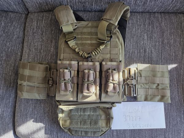 Zentauron Plattenträger Vulcan III + Schnellzieh-Magazintasche G36 Duo