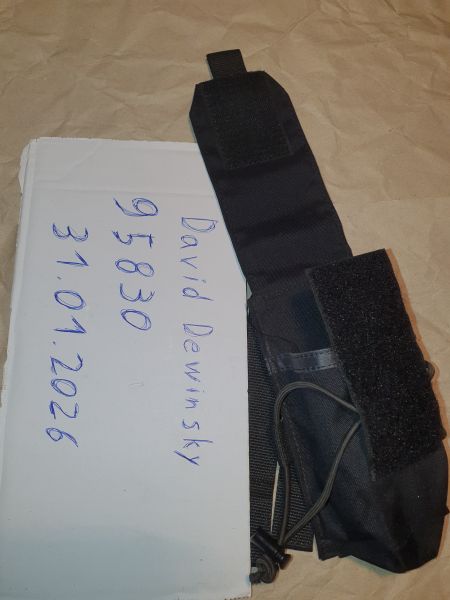 2x Magazin Bungie Pouch Schwarz