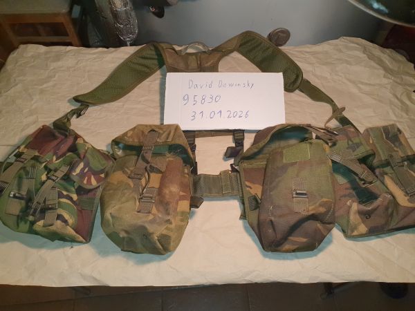 Britisches PLCE LBE Beltkit