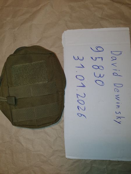 Kleine Mehrzweck Pouch Olive