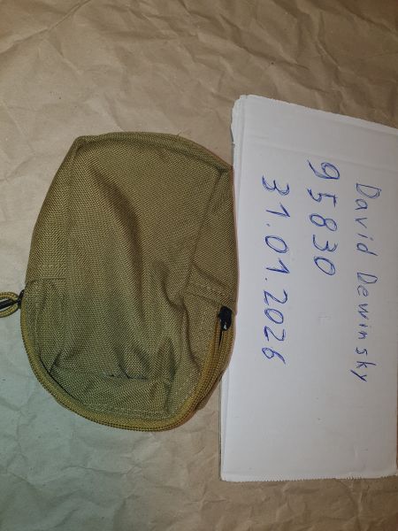 Kleine Mehrzweck- Pouch Tan