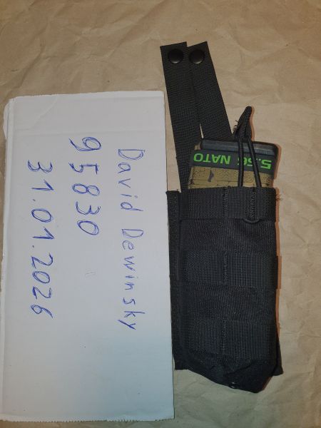 Single M4 Magpouch schwarz