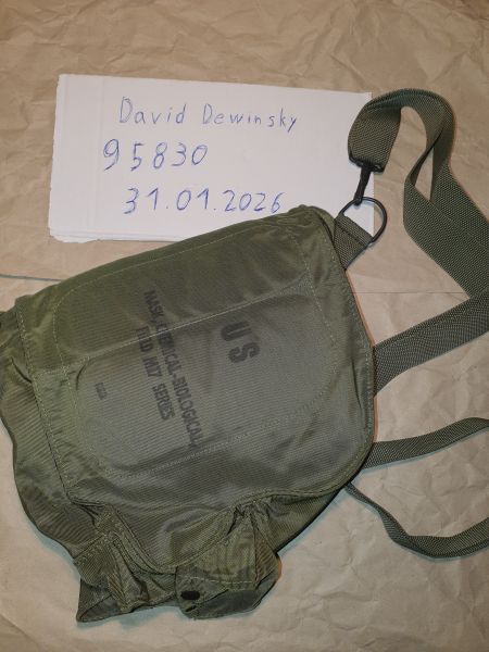 US Army M17 Gasmaskentasche