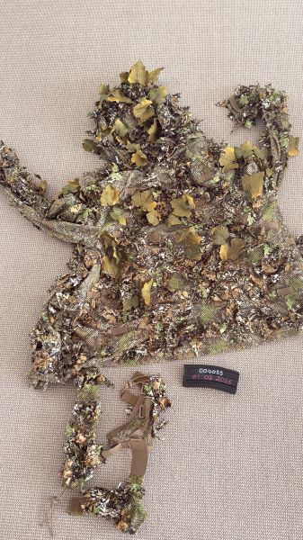 Novritsch 3d Ghillie Jacket Amber + Rifle Cover Amber