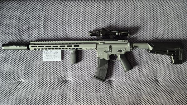 Krytac Barrett Rec 7 mit Cerakote-Beschichtung und Tuning, Griff und OVP