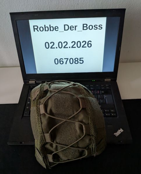 IDOGEAR Ranger Green / RAL 7013 FAST Helmbezug