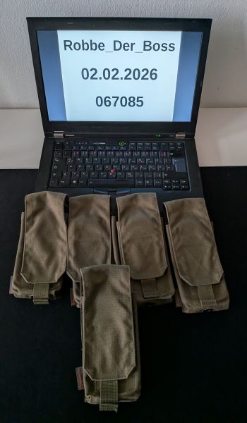 MORDOR TAC (RU) Ranger Green/RAL 7013 Single AK Mag Pouches