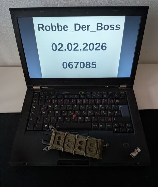 NOVRITSCH Oliv Pistol Mag Pouch mit AEP Mag Insert und 2 AEP Magazine