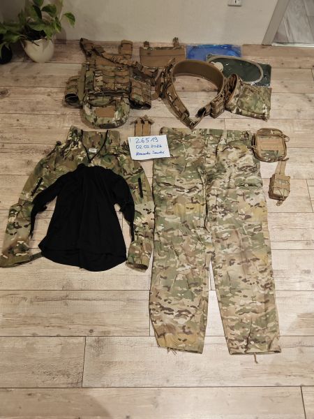 Multicamo multicam Komplettset Shirt Hose Weste Battlebelt