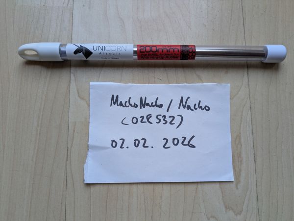 Unicorn Airsoft Nitroflon Innenlauf 6.03 mm / 200mm mit 60° Hop Up Bucking für GBB