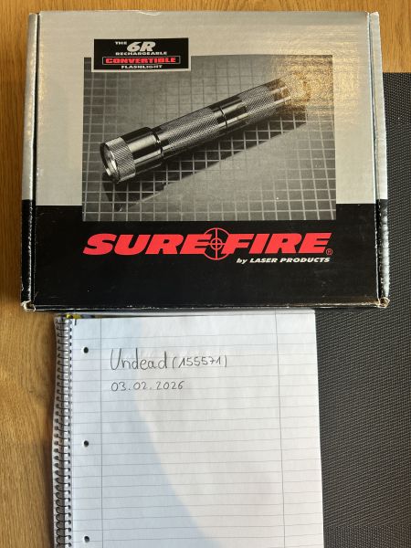 GWOT 1997 Laserproducts Surefire 6P 6R 