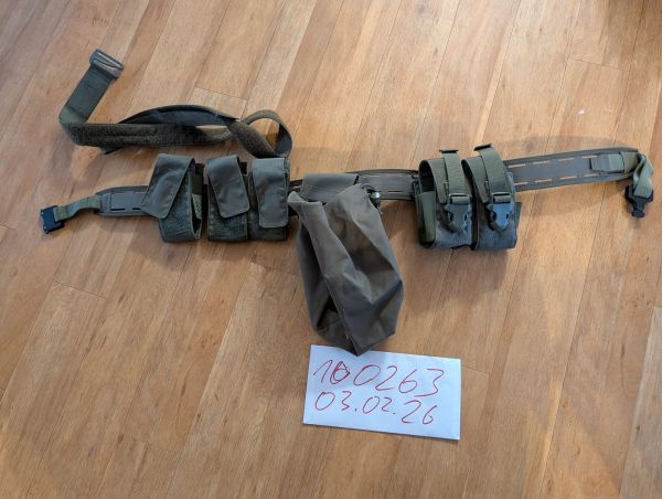 Terra B Skeleton Belt XL Oliv