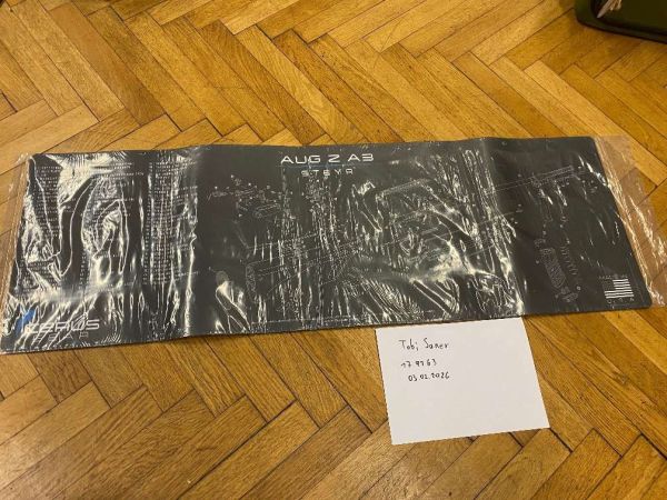 Cerus Steyr AUG A3 M1 Schematic Rifle Mat