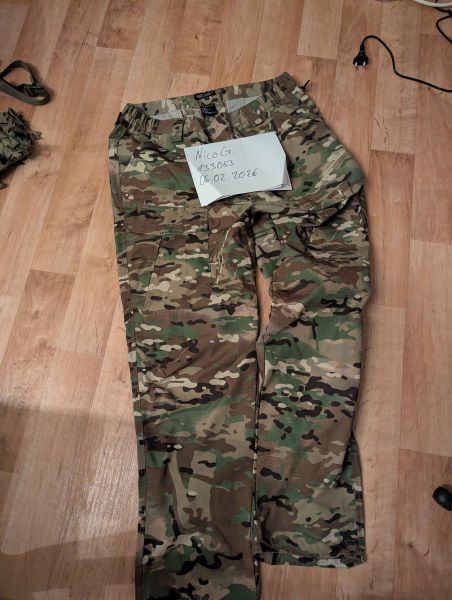 Multicam Feldhose in XXL von Fernost