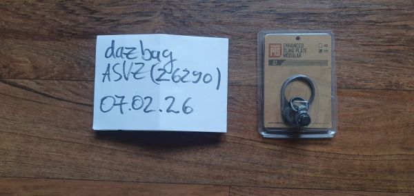 PTS Enhanced Sling Plate - Modular Gen 2 for GBB / PTW M4  -stahl