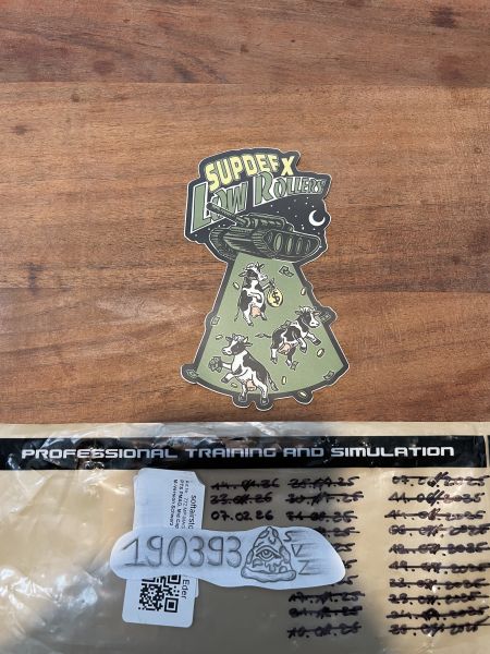 LRC x SupDef „UAP Tank“ Slap Sticker Neu