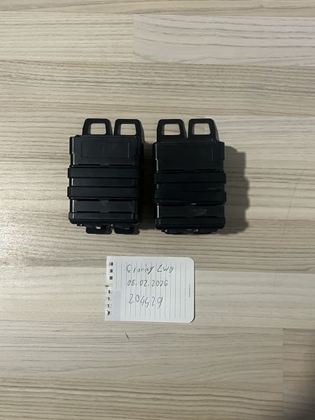 4x M4 Fast mag Taschen (Schwarz)