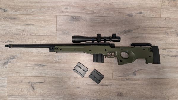 Wel AWP Sniper mit Scope und 3x magazin