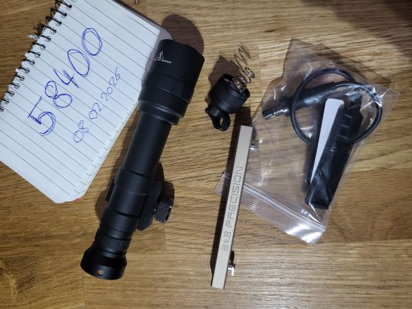 Surefire M600 + S&S Mount 