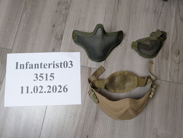 Gesichtsmasken verschiedene