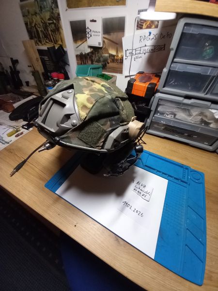 Helm FMA inkl Headset 